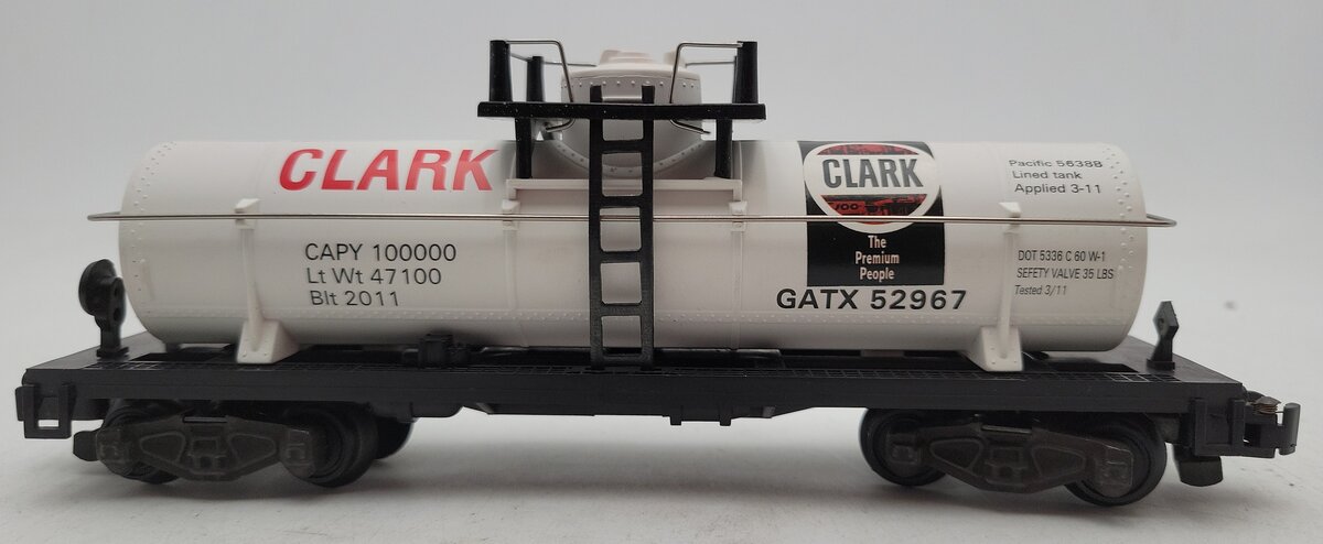 Pikesville Models 52967 S Gauge GATX Clark Single Dome Tank Car LN/Box