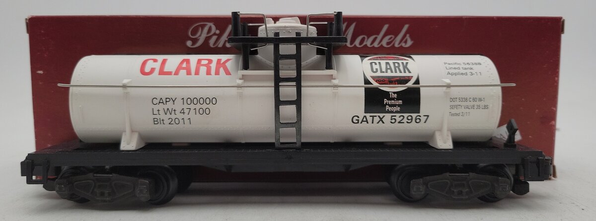 Pikesville Models 52967 S Gauge GATX Clark Single Dome Tank Car LN/Box