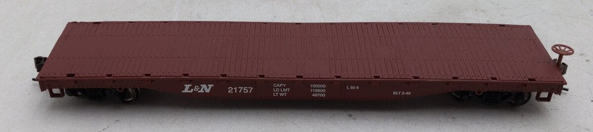 Bachmann 17315 HO Louisville & Nashville 52' Flat Car