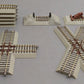American Flyer S Scale Assorted FasTrack-Crossovers, Bumpers, & Straight [9] EX
