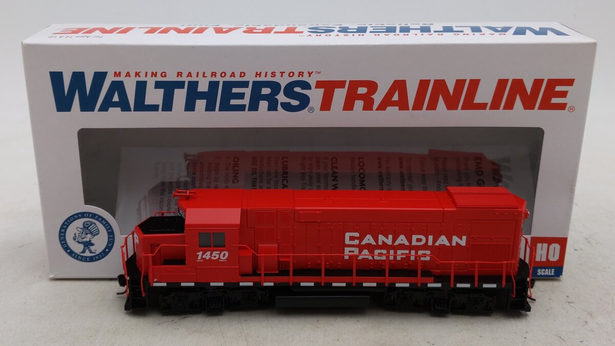Walthers 931-2501 HO CP EMD GP15-1 Diesel Locomotive - Standard DC #1450