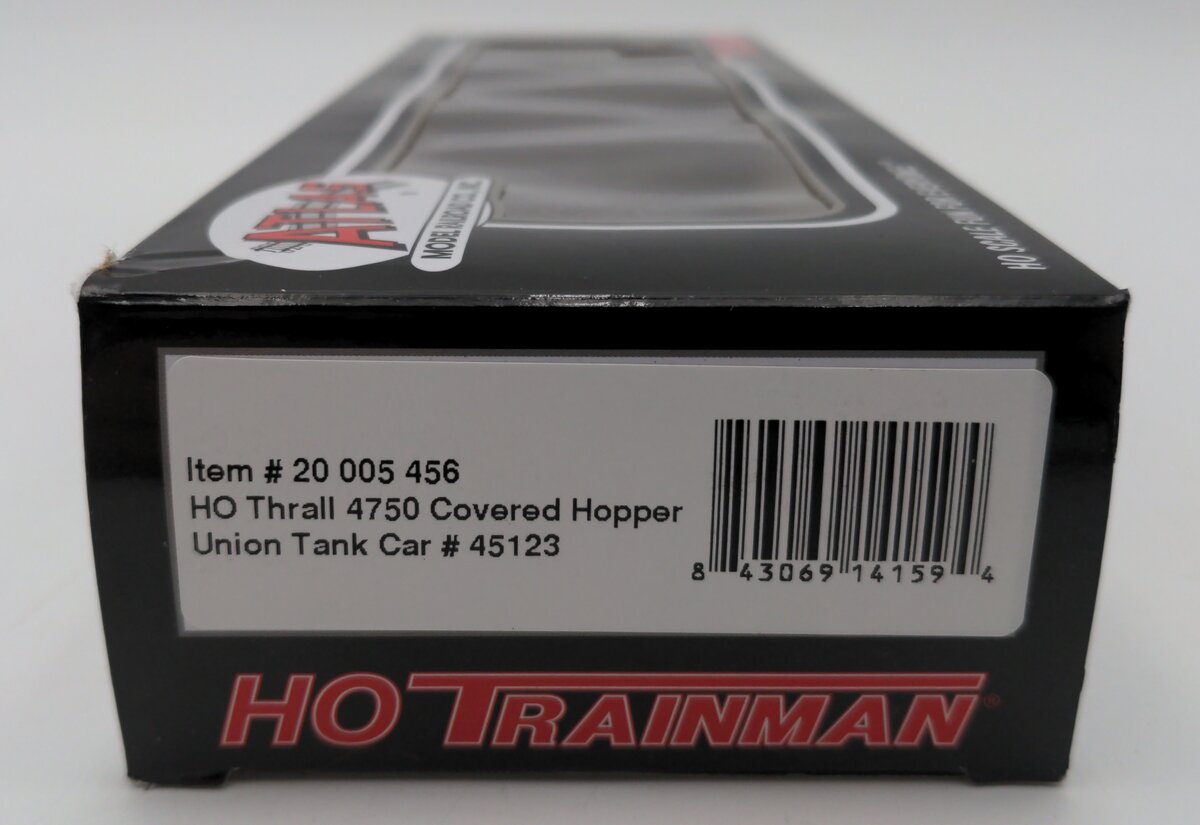 Atlas 20005456 HO UTCX Trainman Thrall 4750 Covered Hopper #45123 LN/Box
