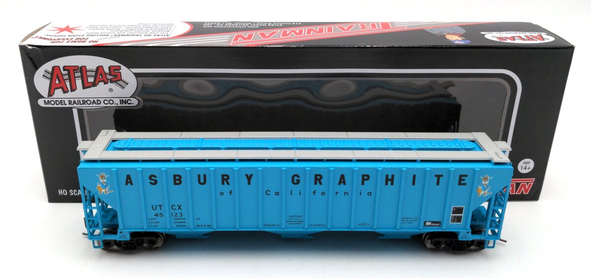 Atlas 20005456 HO UTCX Trainman Thrall 4750 Covered Hopper #45123