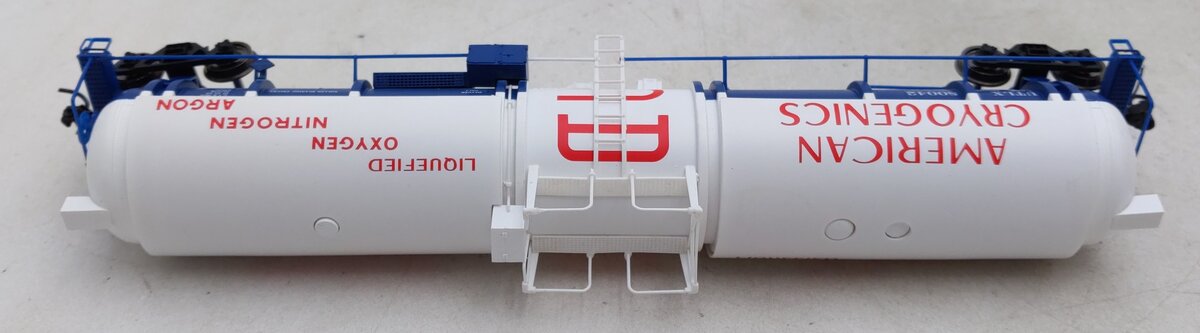 Broadway Limited 6160 HO American Cryogenics Cryogenic Tank Car