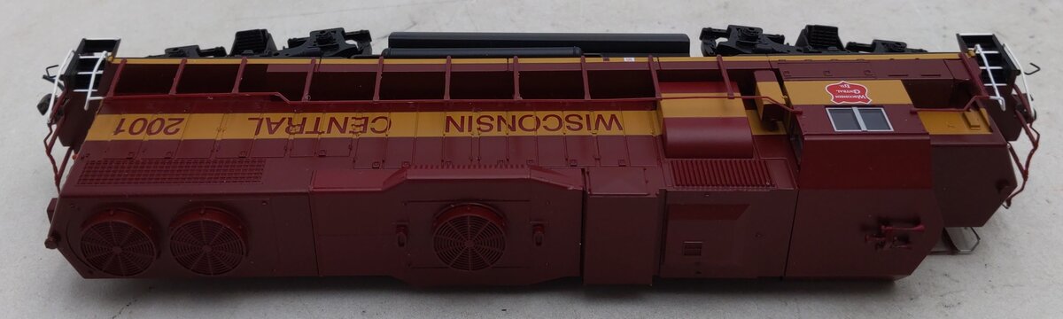 Bachmann 61712 HO Wisconsin Central EMD GP38-2 Diesel Locomotive #2001