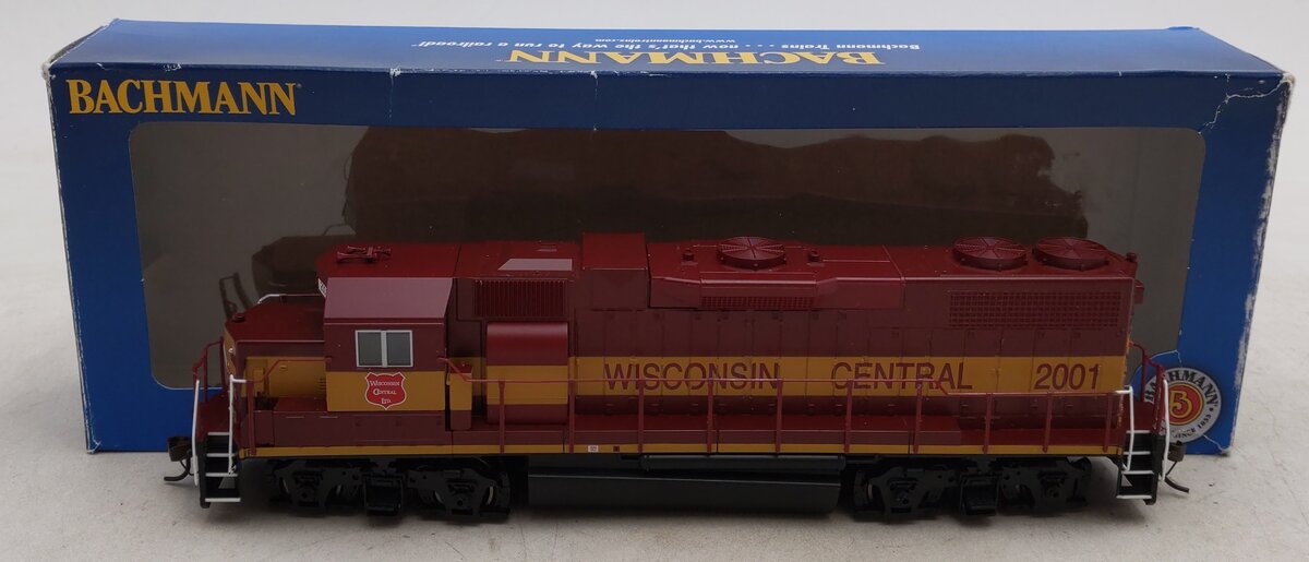 Bachmann 61712 HO Wisconsin Central EMD GP38-2 Diesel Locomotive #2001