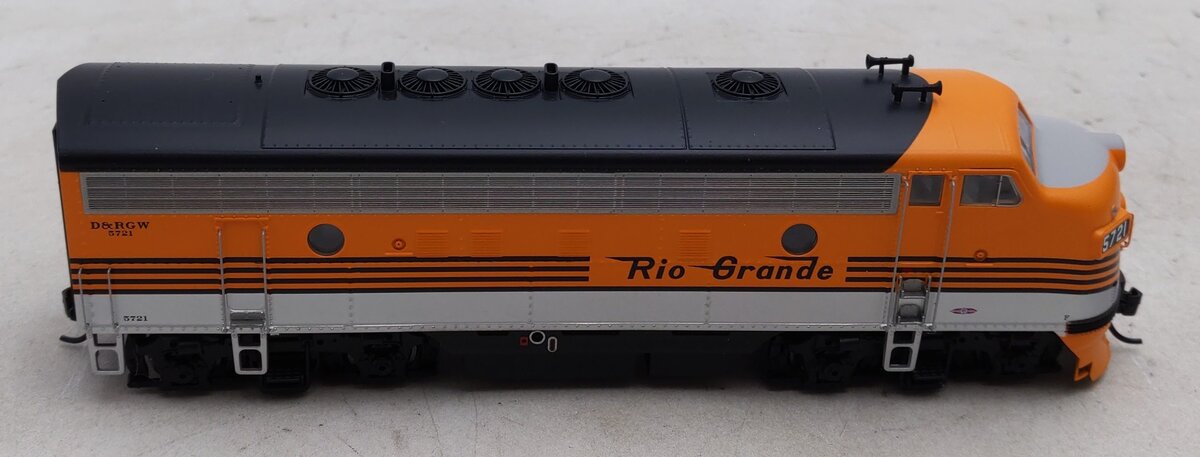 Walthers 910-9955 HO D&RGW EMD F7 A Diesel Locomotive Standard DC #5721 LN/Box