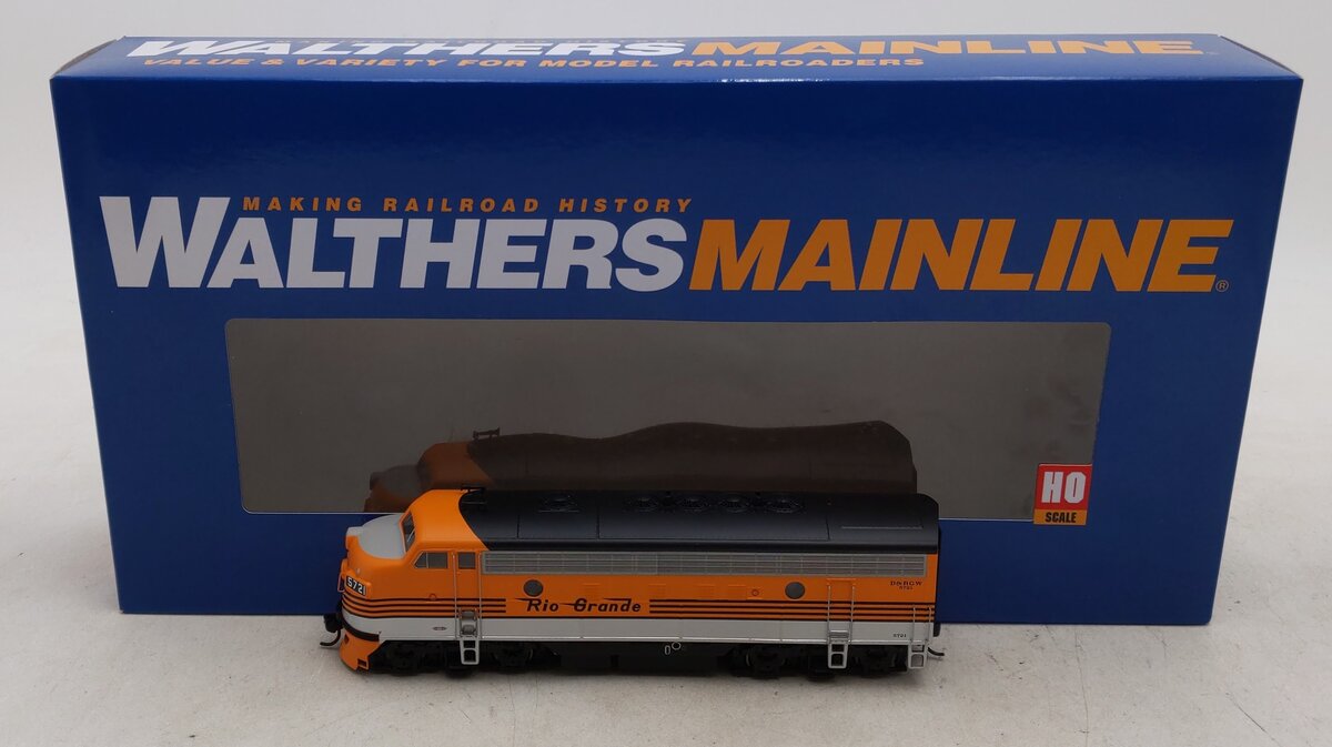 Walthers 910-9955 HO D&RGW EMD F7 A Diesel Locomotive Standard DC #5721 LN/Box