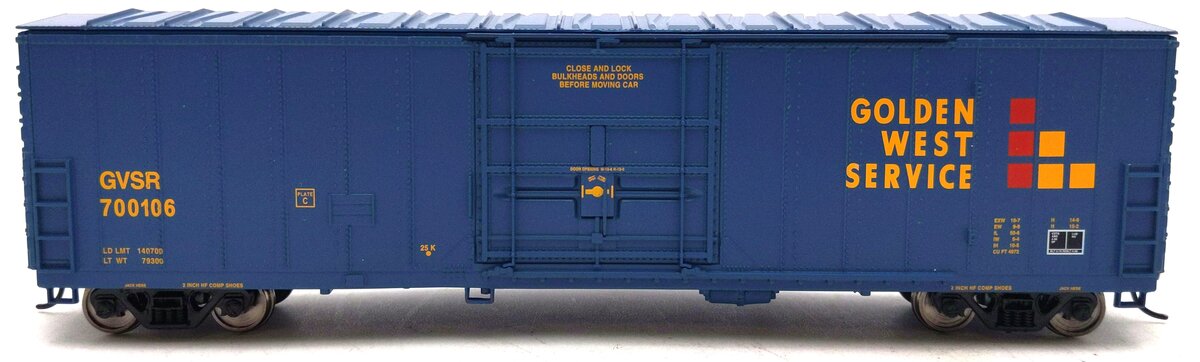 Walthers 910-2022 HO Golden West Service 50' FGE Insulated Boxcar #700106