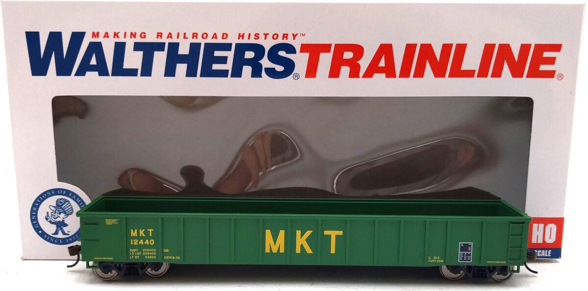 Walthers 931-1862 HO Missouri-Kansas-Texas Gondola #12440 LN/Box