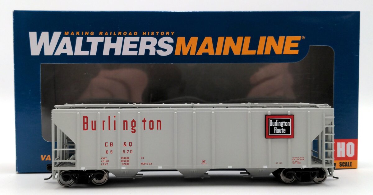 Walthers 910-7463 HO Chicago Burlington & Quincy PS CD 4427 Hopper #85520