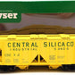 Bowser 42744 HO Central Silica Co. 70-Ton 2-Bay Covered Hopper Ready-To-Run #2 LN/Box