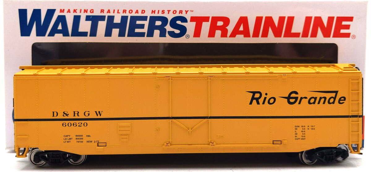 Walthers 931-1401 HO Denver & Rio Grande Western Boxcar - Ready To Run