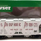 Bowser 42776 HO US Phosphoric Products 70-Ton 2-Bay Covered Hopper RTR #25033 LN/Box