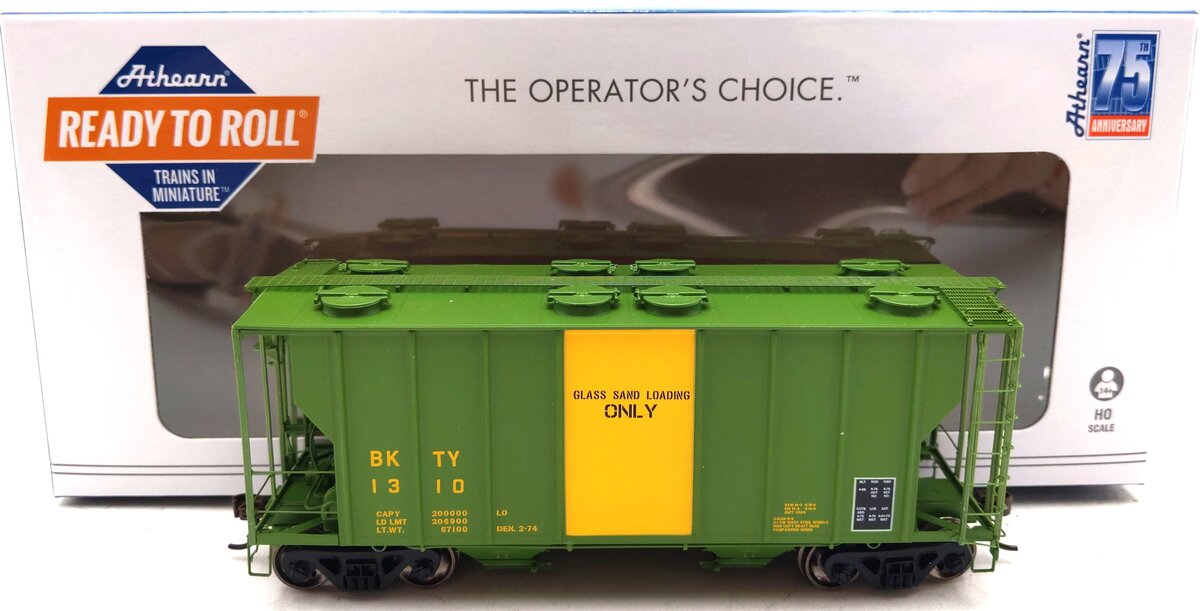 Athearn 63789 HO Missouri Kansas Texas RTR PS-2 2600 Covered Hopper #1310