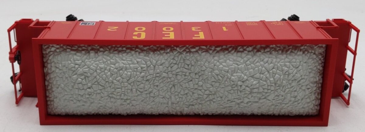 MTH 20-98217 O Gauge Florida East Coast Rapid Discharge Hopper w/Rock Load LN/Box