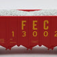 MTH 20-98217 O Gauge Florida East Coast Rapid Discharge Hopper w/Rock Load LN/Box