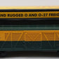 MTH 30-7109 O Gauge CNW Yellow & Green Semi-Scale Stock Car #15033 LN/Box