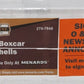 Menards 279-7848 Gold Line US Army Boxcar w/ Artillery Shells EX/Box