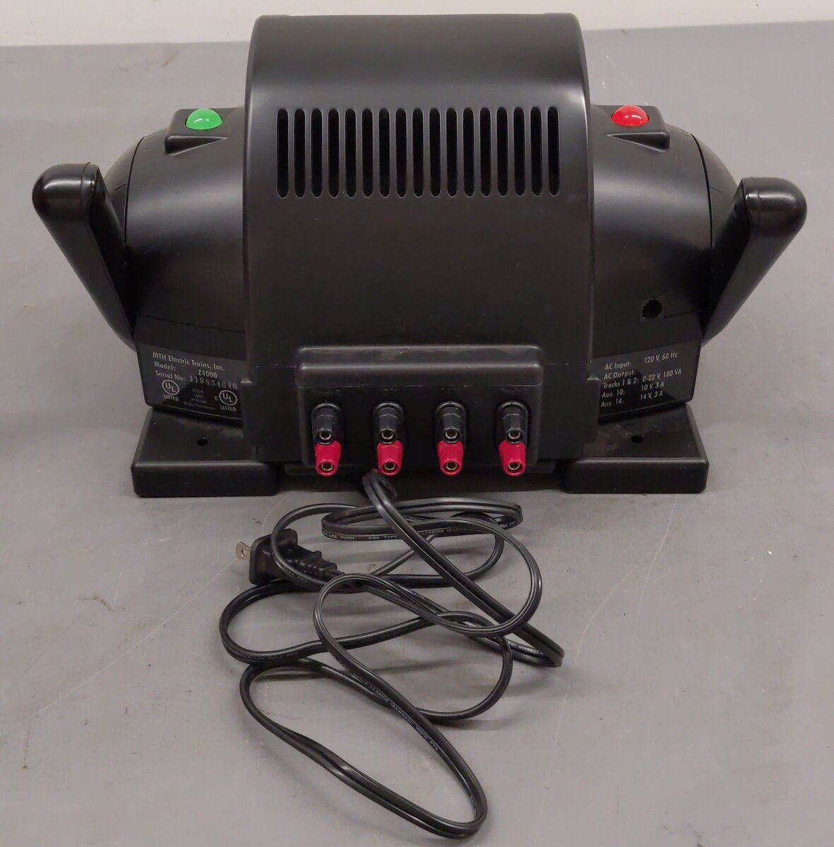 MTH 40-4000 O Z-4000 400W Dual Control Transformer EX/Box
