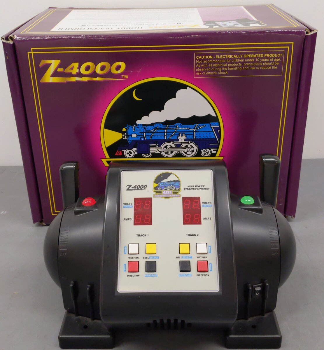 MTH 40-4000 O Z-4000 400W Dual Control Transformer EX/Box
