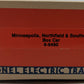 Lionel 6-9480 O Gauge Minneapolis, Northfield, & Southern Box Car #9480 EX/Box