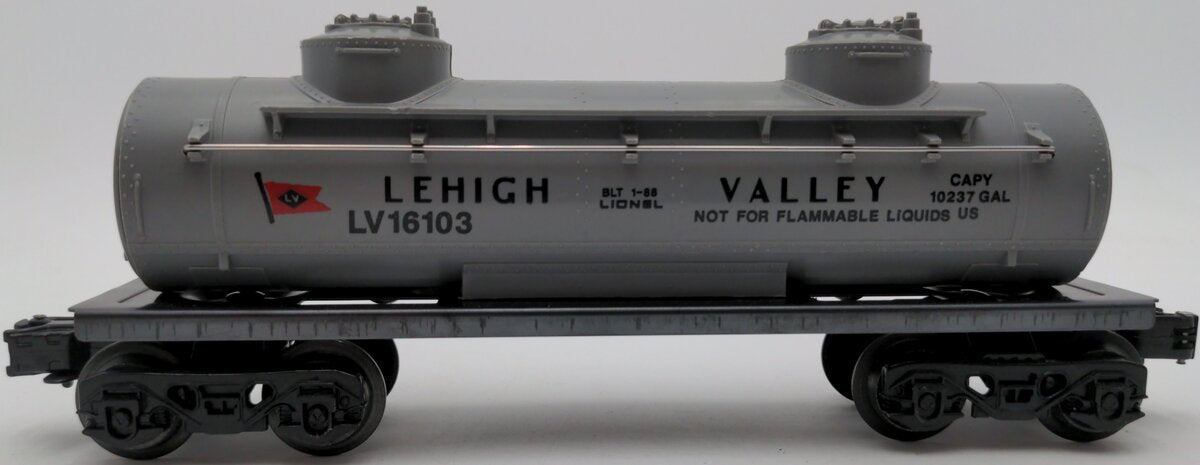 Lionel 6-16103 O Gauge Lehigh Valley Tank Car #16103 VG/Box