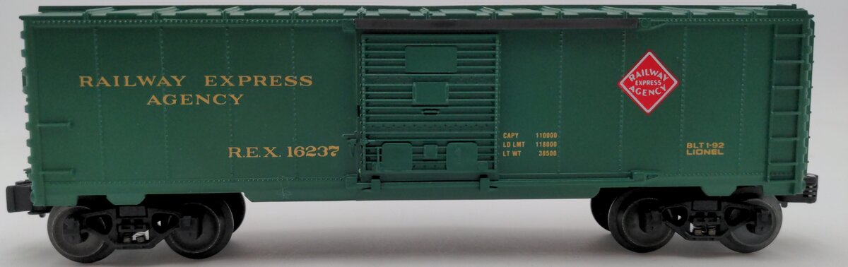 Lionel 6-16237 O Gauge Railway Express Agency Box Car #16237 EX/Box