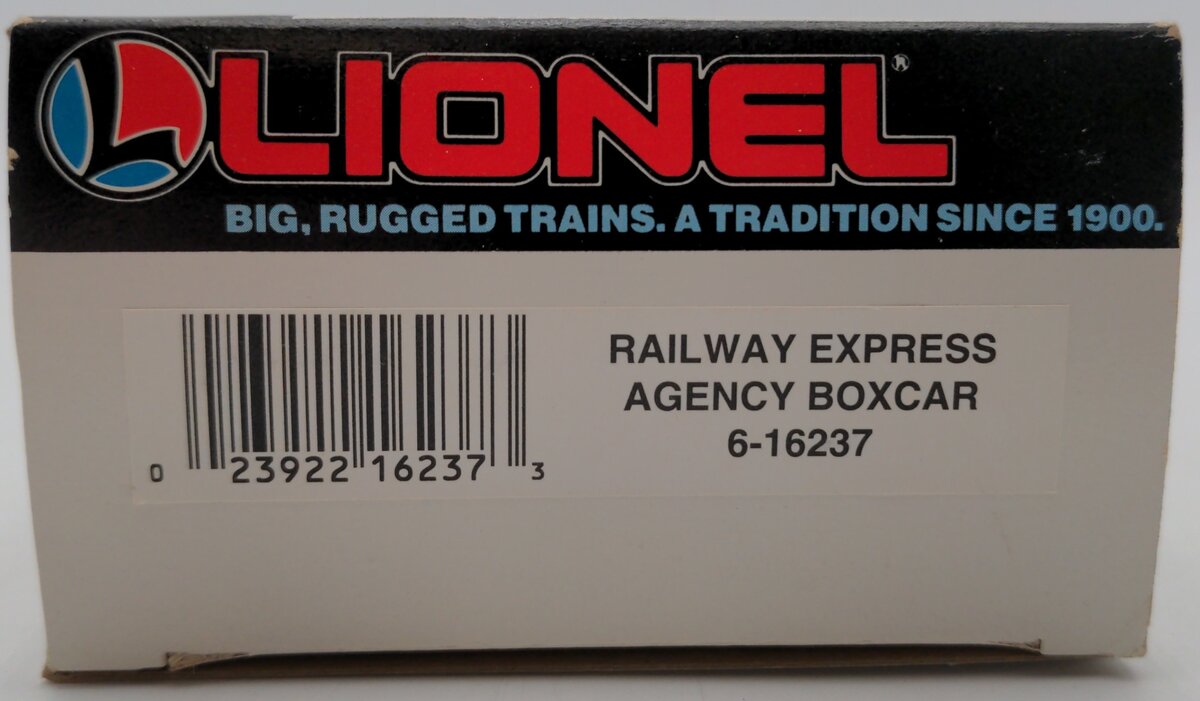 Lionel 6-16237 O Gauge Railway Express Agency Box Car #16237 EX/Box