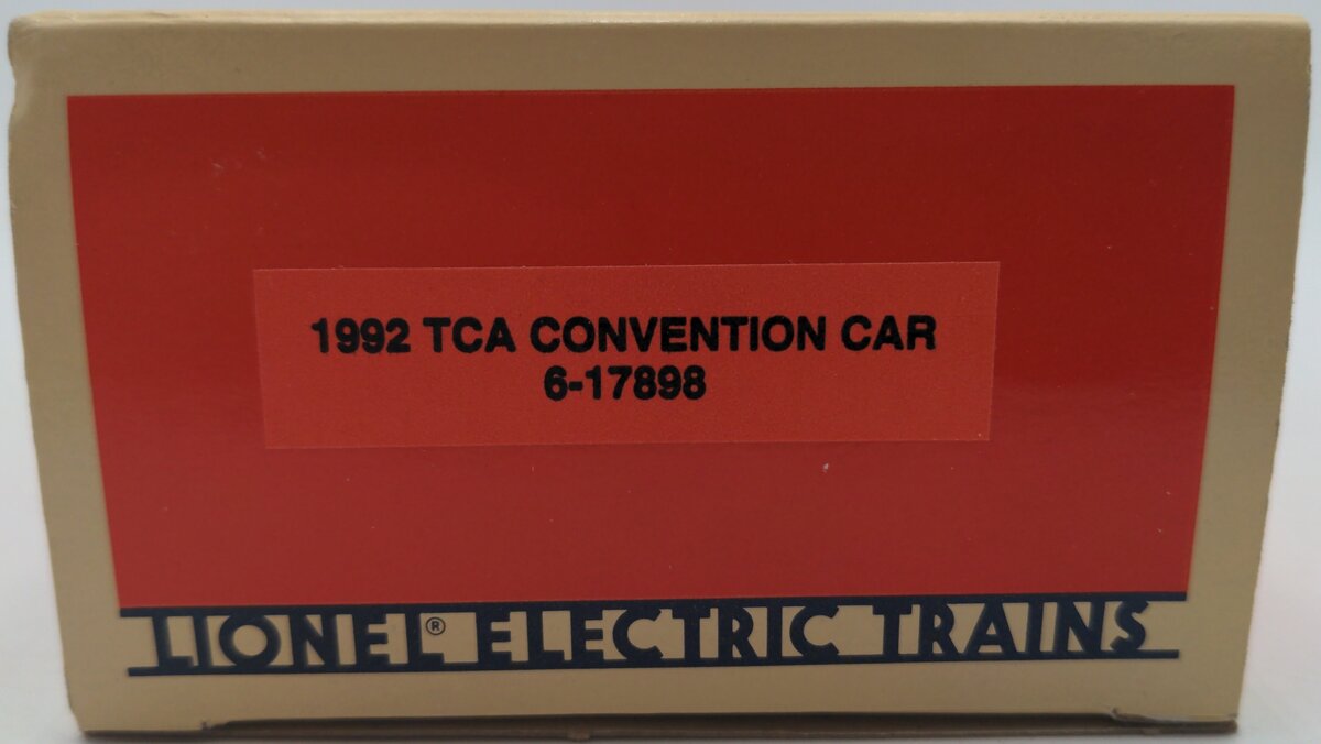 Lionel 6-17898 O 1992 TCA Convention American Refrigerator Transit Reefer #21596 LN/Box