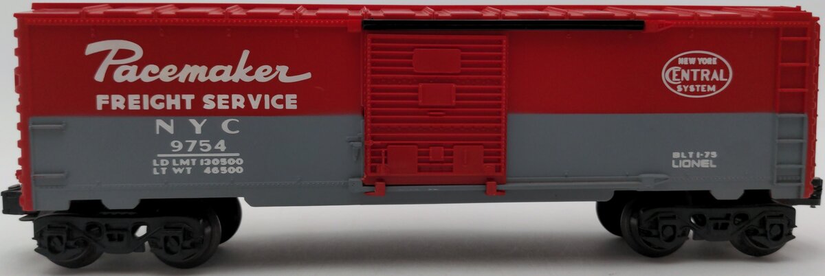 Lionel 6-9754 O Gauge New York Central Pacemaker Boxcar EX/Box