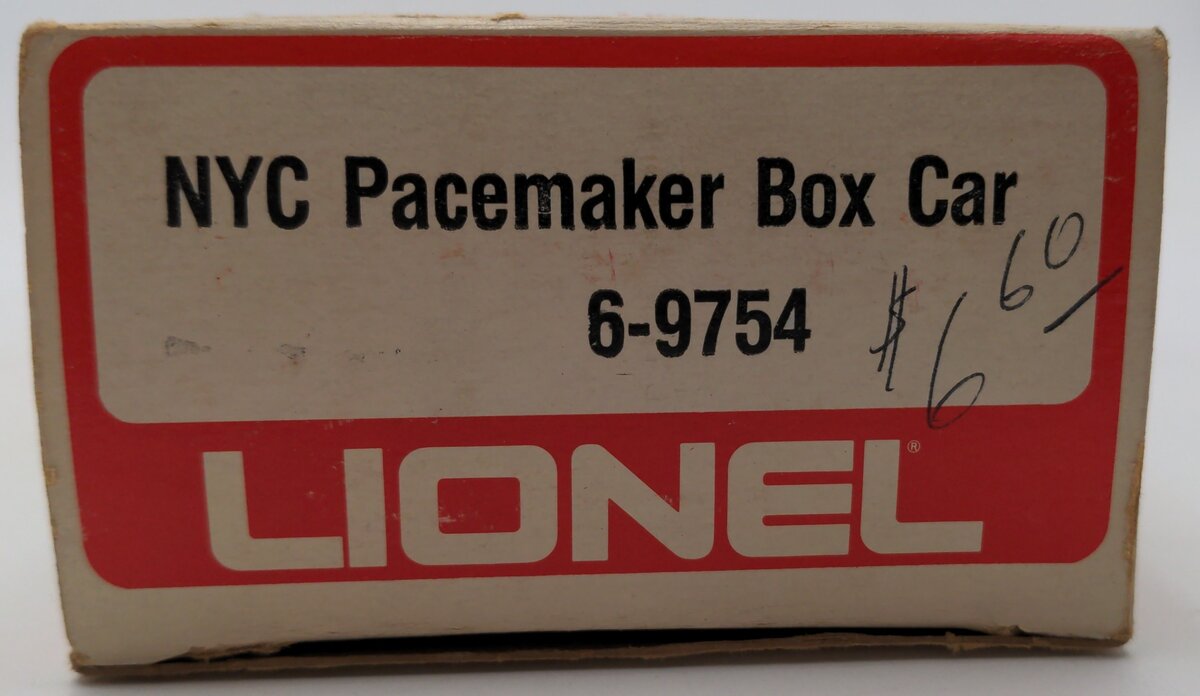 Lionel 6-9754 O Gauge New York Central Pacemaker Boxcar EX/Box