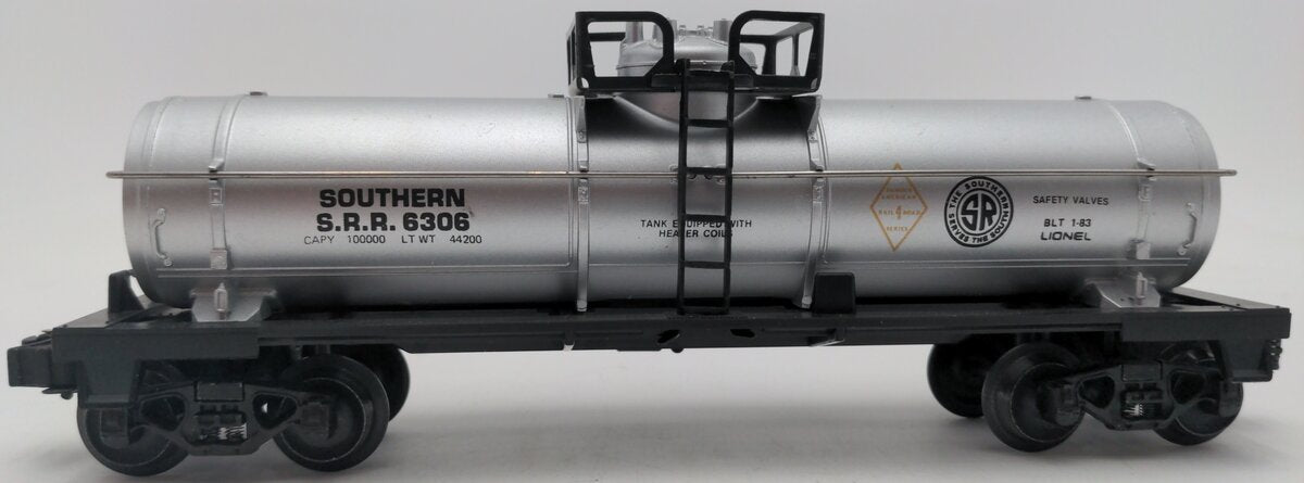 Lionel 6-6306 O Gauge FARR Southern Single-Dome Tank Car #6306 EX/Box