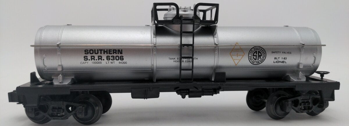 Lionel 6-6306 O Gauge FARR Southern Single-Dome Tank Car #6306 EX/Box