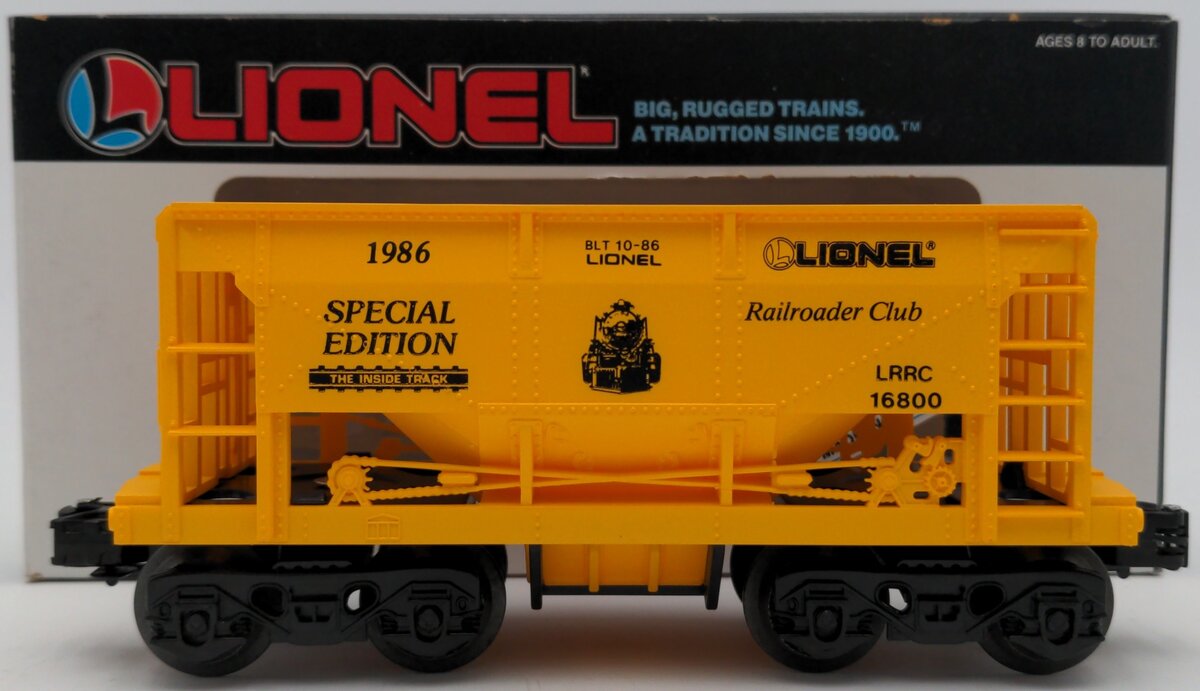 Lionel 6-16800 O Gauge Lionel Railroader Club Ore Car LN/Box
