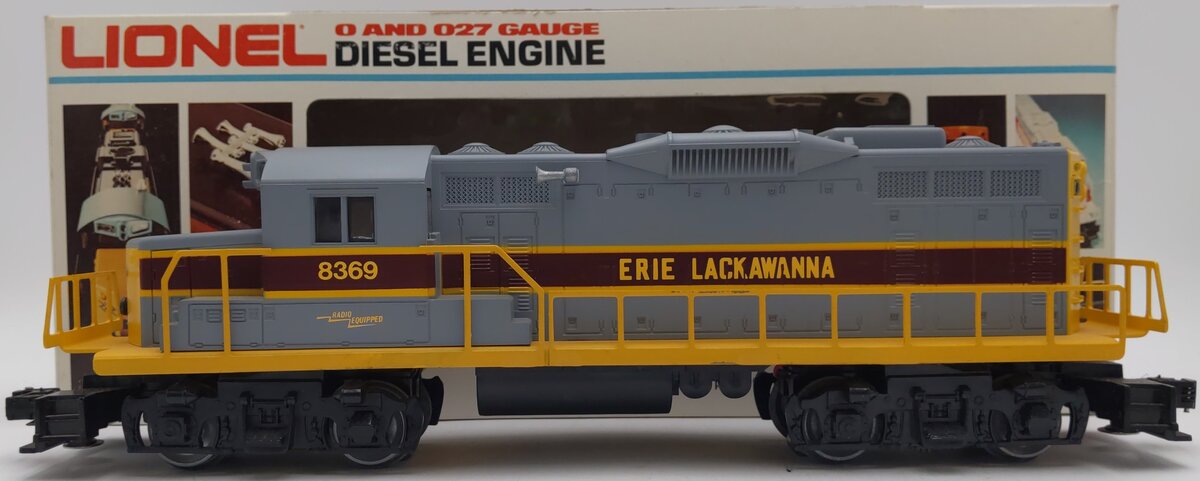 Lionel 6-8369 O Gauge Erie Lackawanna GP20 Diesel Locomotive #8369 EX/Box