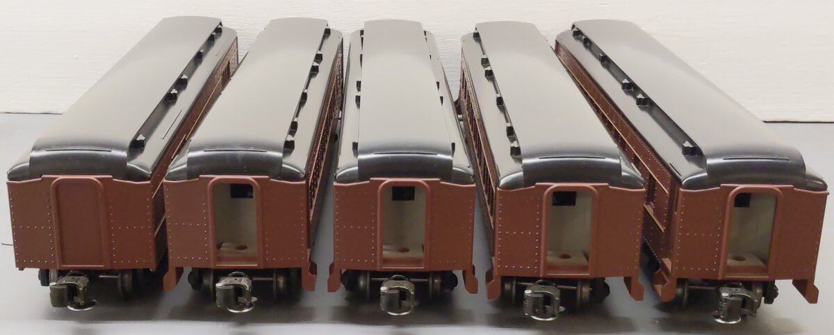 Williams 2502 O Gauge Pennsylvania Tuscan Madison 5-Car Set EX/Box