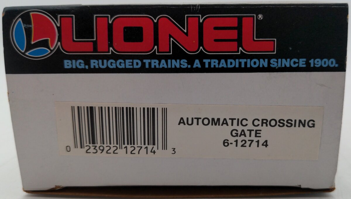 Lionel 6-12714 O/O27 Gauge Automatic Crossing Gate EX/Box