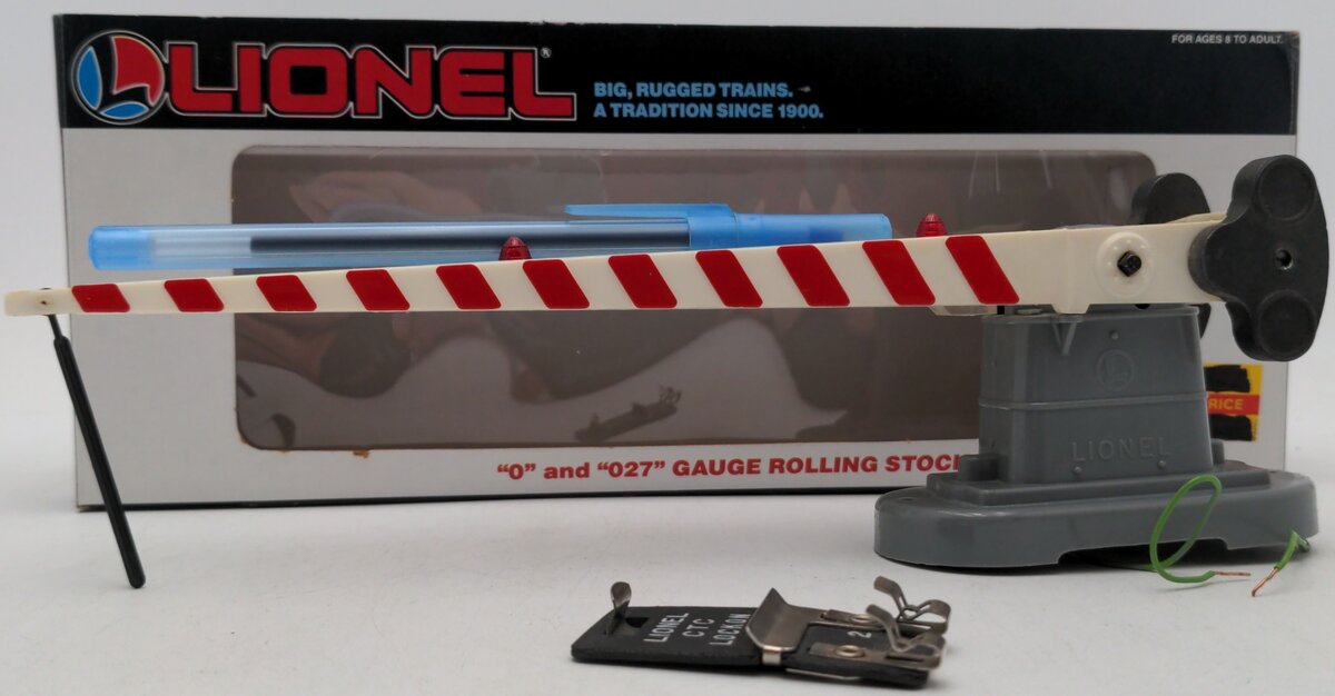 Lionel 6-12714 O/O27 Gauge Automatic Crossing Gate EX/Box