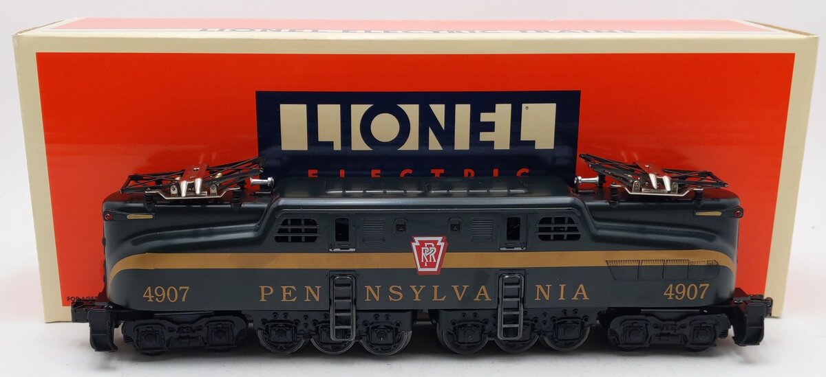 Lionel 6-18313 O Gauge Pennsylvania GG-1 Electric Locomotive #4907 with TMCC EX/Box
