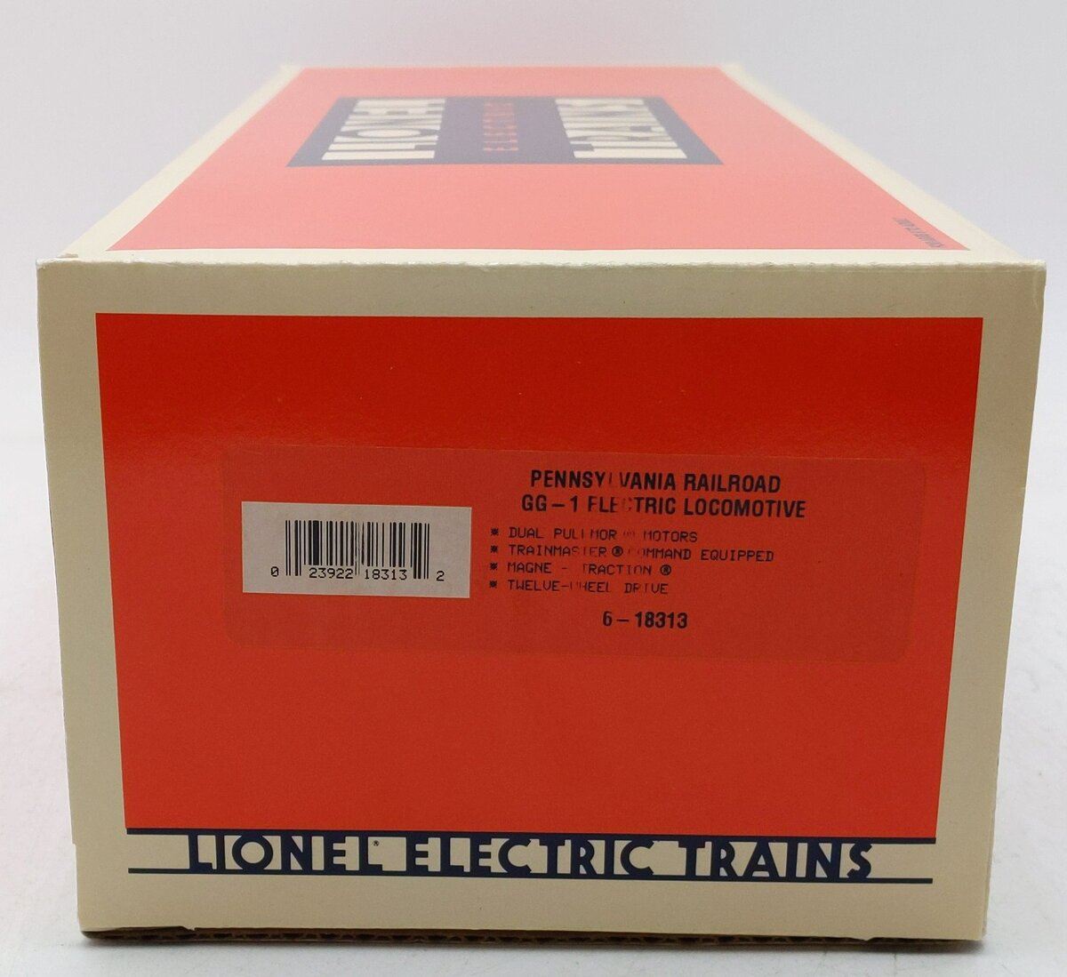Lionel 6-18313 O Gauge Pennsylvania GG-1 Electric Locomotive #4907 with TMCC EX/Box