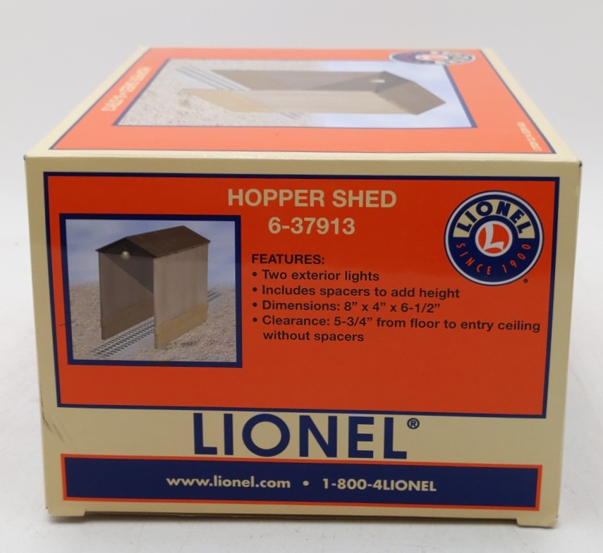 Lionel 6-37913 O Hopper Shed LN/Box