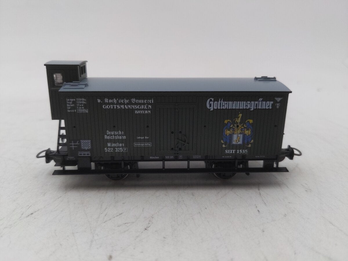 Piko 54897 HO German Imperial Railway Boxcar #522325 EX/Box – Trainz