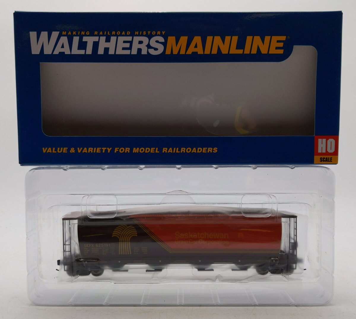 Walthers 910-7835 HO Saskatchewan Grain 59' Cylindrical Hopper #625191