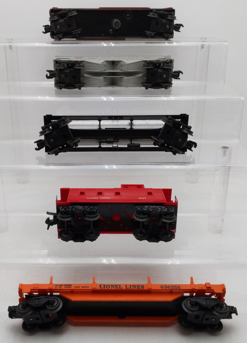 Lionel Vintage O Gauge Freight Cars #1007,3484,6456-25,6415,636255 [5] VG