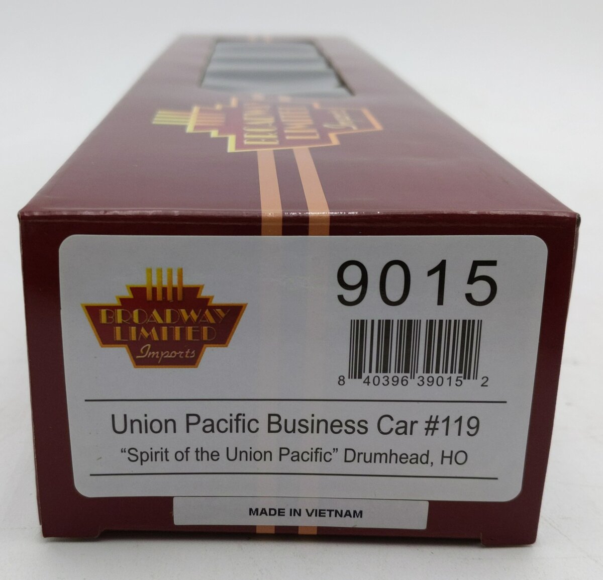 Broadway Limited 9015 HO Union Pacific Kenefick Business Car #119