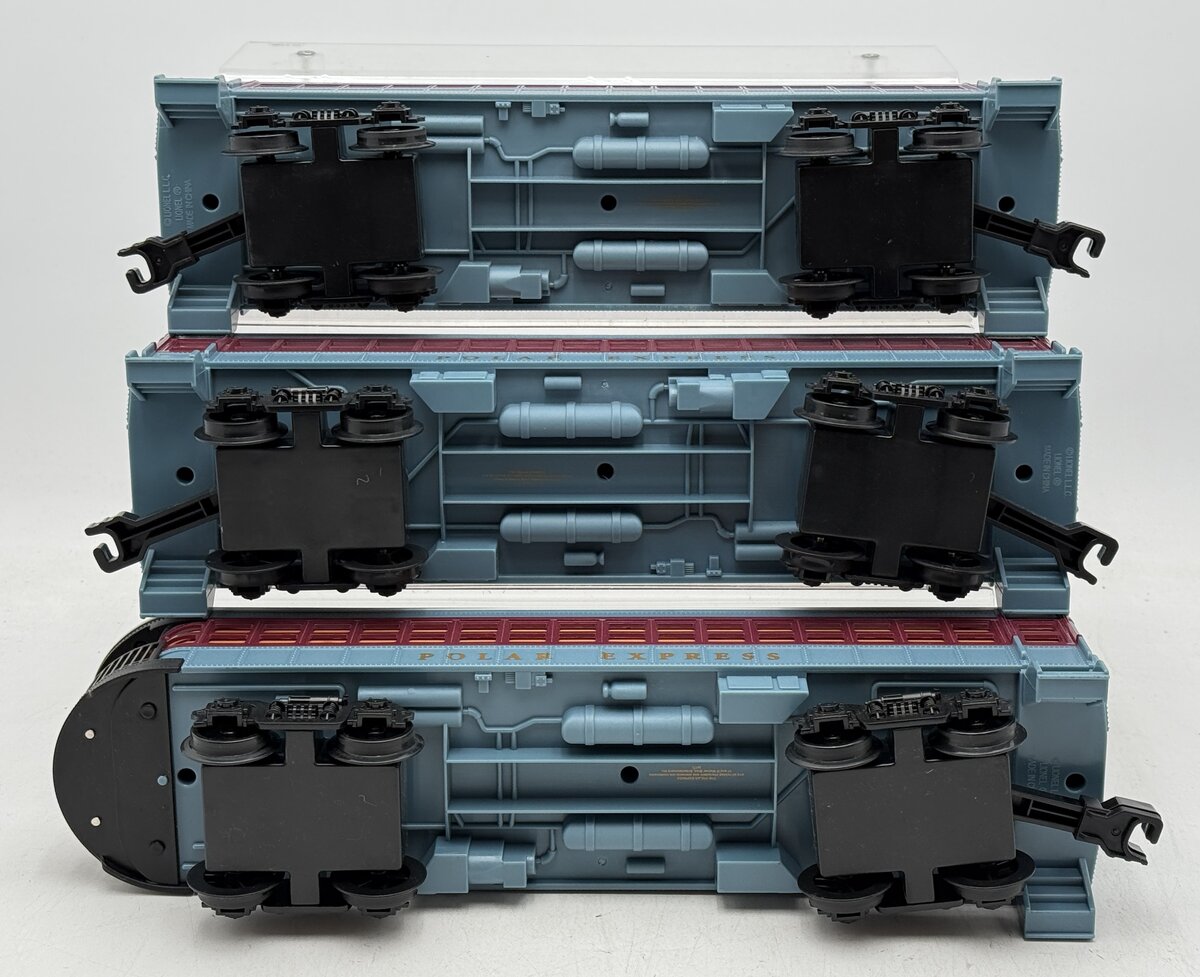 Lionel Large Scale Polar Express Passenger Cars [3] EX