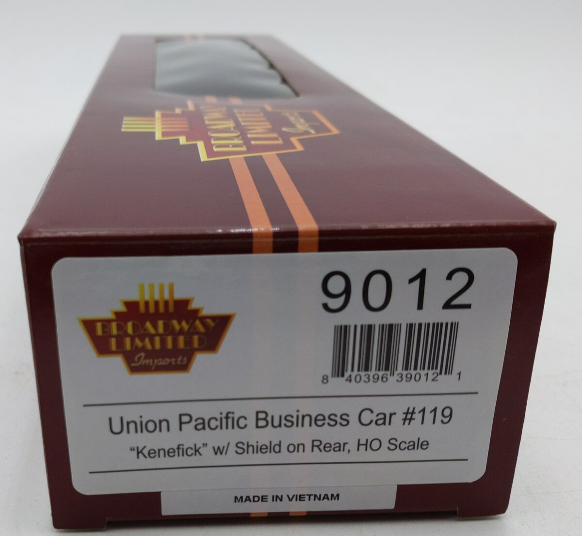 Broadway Limited 9012 HO Union Pacific Kenefick Business Car #119