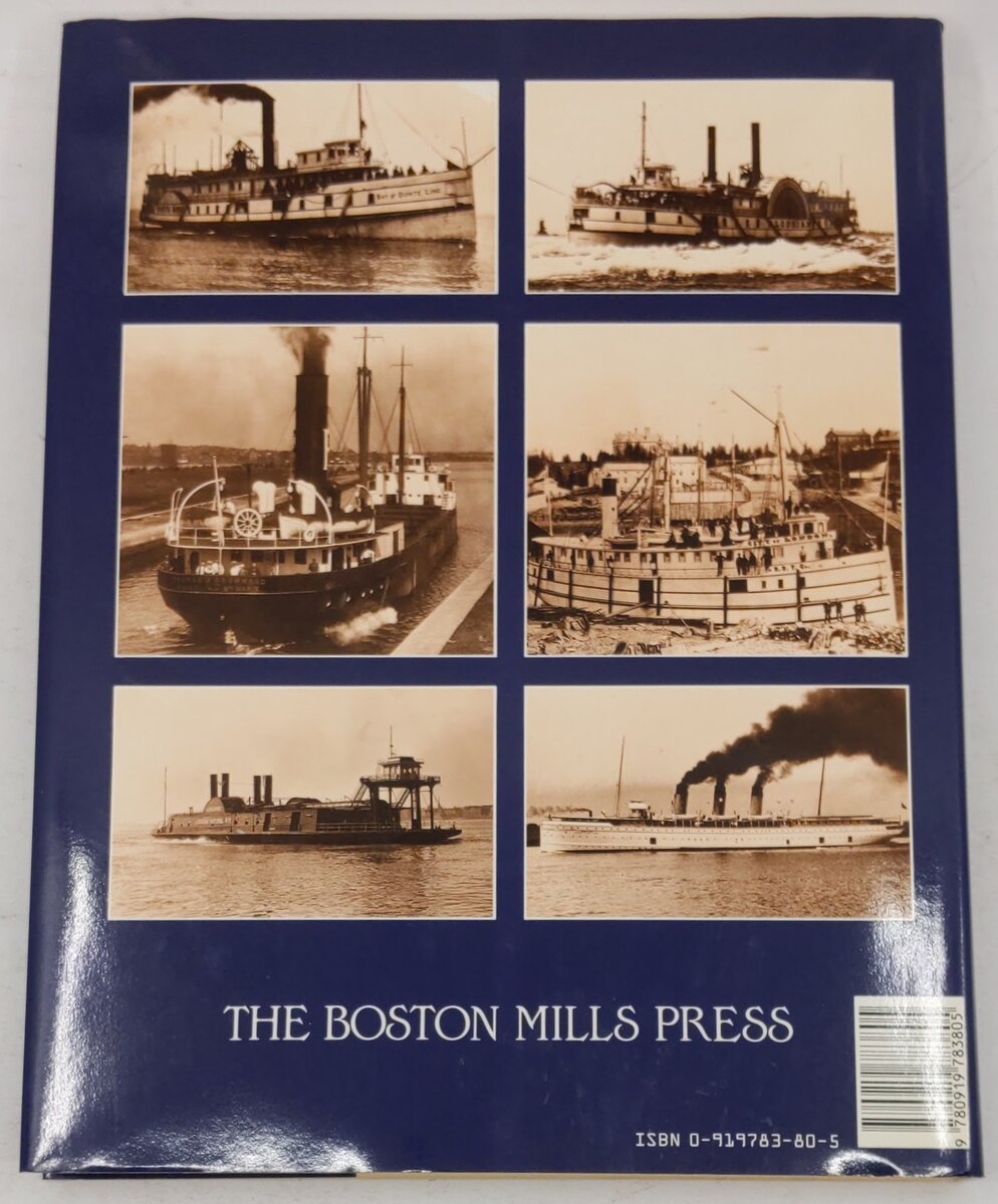 Railway Steamships of Ontario Hardcover Book By Dana Ashdown EX