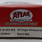 Atlas 20003858 HO Boston & Maine Single Window Coach Car #4621